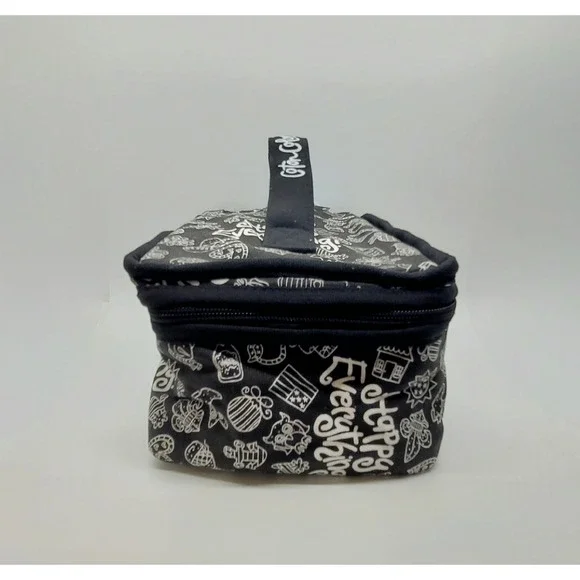Coton Colors Happy Everything Mini Attachment Storage Bag Black and White - Picture 3 of 14